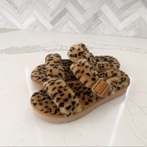 NWOT Koolaburra By Ugg Furr-Ah Cheetah Slipper
